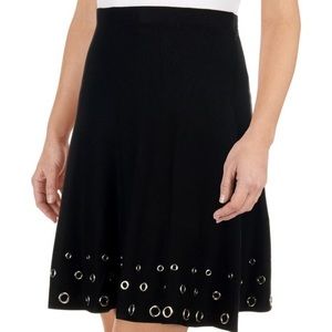 Black edgy skirt